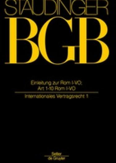 Buch Staudinger BGB