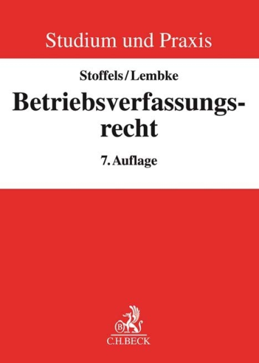 Buch: Betriebsverfassungsrecht