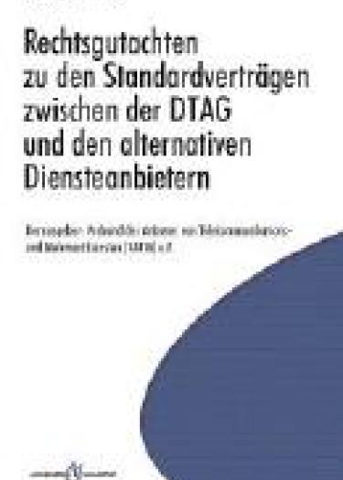 Buch: Rechtsgutachten zu den Standardverträgen